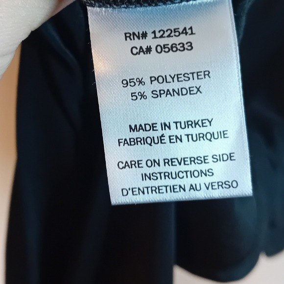 Isle by Melis‎ Kozan Layered Dress Dolman Long Sleeve Little Black Dress LBD S - Picture 13 of 16